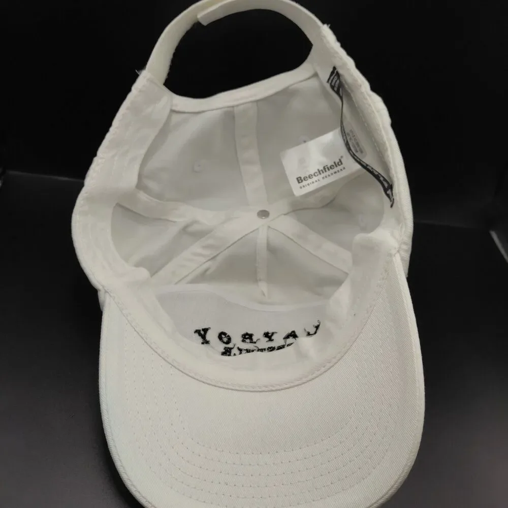Playboy Lifestyle White Adjustable Cap Misguided